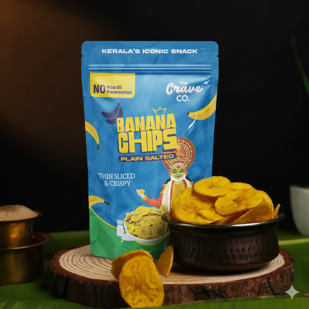 Plain Salted Banana Chips