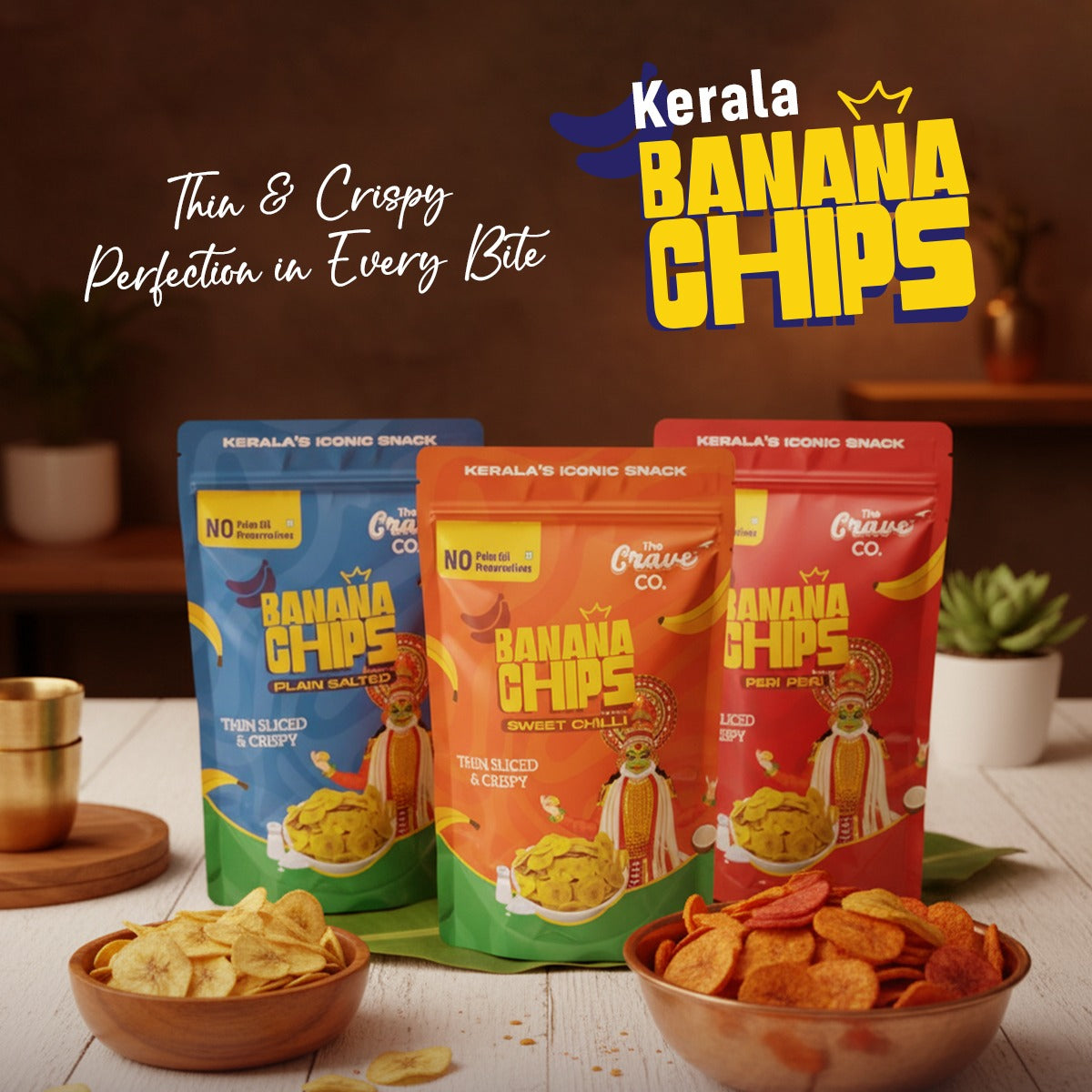 The Crave & Co Banana Chips Combo